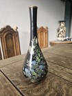 Japanese Cloisonne Vase 10  Japan Meiji Lily Morning Glory