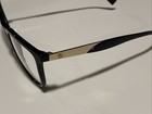 Versace Glasses Black Frame With Gold Arm