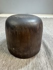 Antique Primitive Millinery Wood Hat Block Mold Form Hatter Tool Store Display