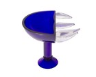 David Sobotka Alchymie Praha Limited Edition Blue Glass Compote