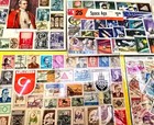 Large Mixed Lot Worldwide Foreign Souvenir Packaging Stamp Lot Collection