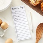 Paper Junkie 6-pack Grocery List Magnet Pad Fridge To-do Planner Things To Bu   