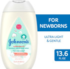 Johnson s Cottontouch Newborn Baby Face And Body Lotion  Hypoallergenic Moisturi