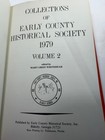 Collections Of Early County   Georgia   Historical Society 1979 Volume 2 Nice Hc