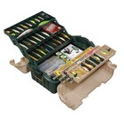 Plano 6-tray Hip Roof Large Tackle Storage Box  Green Sand