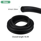 Foam Backer Rod  16 4ft X 1    L X D   Backer Rod Foam Caulk Saver  black 