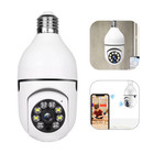 360   1080p Ip E27 Light Bulb Camera Wi-fi Ir Night Smart Home Wireless Security