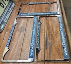 Lot Of  3  Nicer Chapman Volkswagen  Tucson Older Metal License Plate Frames
