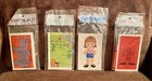 Lot Of 4 1975 Whitman Play Pack Puzzles paper Doll press-out activity Book Toys