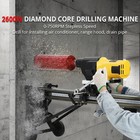Diamond Core Drill Machine  Dry   Wet Concrete Core Drill Rig With Stand  750rpm