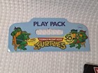 Vintage 1989 Teenage Mutant Ninja Hero Turtles Play Pack Coloring Book Pad Open