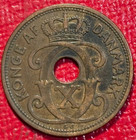 Higher Grade 1932 Denmark 5 Ore Coin-oct646