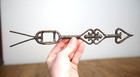 Antique Farm Cast Iron Directional Arrow Weathervane Primitive Lightning Rod Vtg