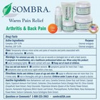 8oz-single - Sombra s Original Warm Therapy Pain Relieving Gel New 