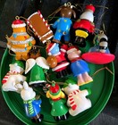 Lot Ganz Webkinz Christmas Ornaments All Decked Out Zangos Retro 12 Pieces Euc