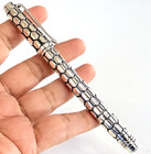 925 Sterling Silver Ballpoint Pen Amethyst Gemstone Writing Executive Gift