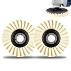 Wool Felt Flap Polishing Disc  Wool Polishing Pad  4 5 Inch Wool Polishing 2