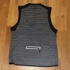 Men   s Nike Aeroloft 800 Down Fill Flash Reflective Running Vest Black Size M