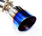 Stainless Resonated Axle Back Muffler Delete Exhaust For Nissan 370z 2009-2021