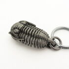 Pewter Trilobite Keychain  Paleontology Gift