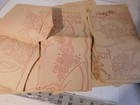 Embroidery Transfer Lot - Flower Pattern Assortment - Vintage - Unused