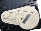 Vintage Suzuki Omnichord Om-300 W  Hard Case Manual Overlay And Power Adapter