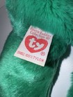 Ty Beanie Buddies Collection Erin The Bear 1998 Green Retired Shamrock 14in