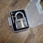 17 Pc Locksmith Tools   Practice Padlock