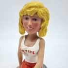 Hooters Bobblehead Doll Lynne Austin La The Original - Sitting On Hooter s Keg