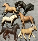  8 Schleich Horse Model Lot Of 6 Figurines Free Shipping