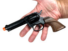 Cowboy Western 8 Shot Black Cap Gun Pistol Gun Capgun Toy Gonher Spain