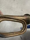 Military  Scout  Cavalry Brass  Copper Bugle Vintage British Army Repro  