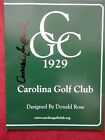 Hofer   Charlie Sifford  deceased   Autographed Carolina Golf Club Scorecard 