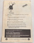 Vintage 1960s National Safety Council  mr  Farmer  Tractor Safety Brochure
