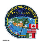 The Great North American Eclipse 2024-original Tim Gagnon-ab Emblem-space Patch