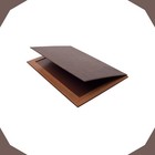 Luxury Brown Leather Desk Set 14 Pcs Organizer With Double Document Tray