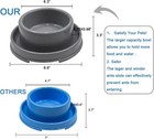 Dog Bowls Pet Food Bowls No Spill Cat Food Bowl Water Food Feeder Pet Dishes Cat