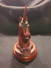 Red Resin Unicorn Statues