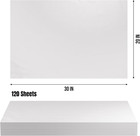 White Tissue Paper For Gift Bags White Tissue Paper Bulk - 120 Sheets 20  X 30 