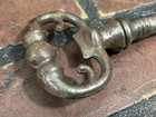 Antique Large Cast Iron Victorian Skeleton Key Bottle Opener 8 5 