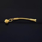 18k Gold Platetrabzon Kazaz Hand-knitted 1000  Silver Tassel For Tasbih 730215