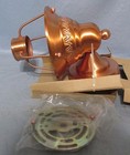 Nos Arts Crafts Deco Copper Brass Porch Sconce Wall Lamp Light Lantern 