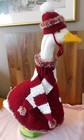 Goose Sweater Crochet  Outdoor Decor  Goose Outfit  Goose Clothes  Goose Hat  Bu