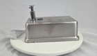 Commercial Stainless Steel Wall Mount Horizontal Liquid Soap Dispenser Restroom