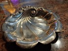 Lunt Silversmiths M 8 Eloquence Silverplate Shell Butter Dish Multipurpose 6 