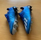 Adidas X 19 1 Fg Soccer Cleats 8us Blue Lightweight Spike Shoes