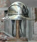 Kettle Hat Armor Helmet Medieval Knight Crusader Steel Armor Larp Sca Helmet