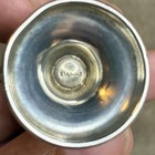 Vtg Small Sterling Silver Salt   Pepper Shakers 2    14g Pedestal