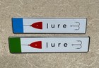 Publix Super Market Collectible Lure Seafood Vintage 2 Pins Green   Blue  Rare