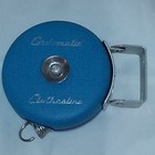 Vintage Cordomatic Automatic Retractable Clothesline Blue Reel Apartment Rv 35ft